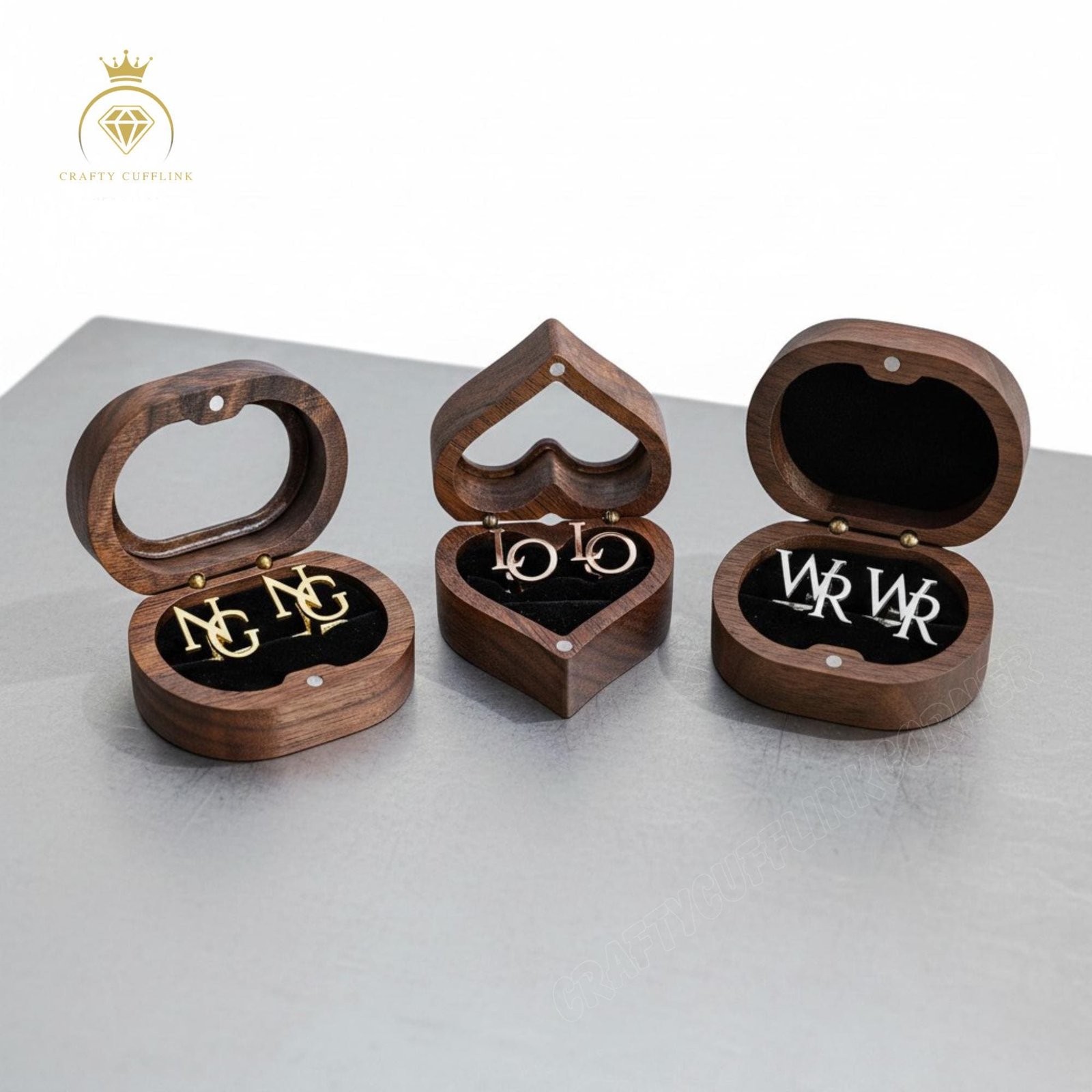 Custom Cufflinks for Groomsmen Gifts and Wedding Gift for Him, Best Man Gift, Anniversary Gift for Husband in a Groom Gift Box, Gold Plated